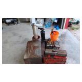 (2) Tractor Mufflers & Lights, Oil Res. Tank,