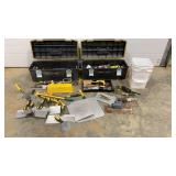 Mudding Tools, Scrappers, Tool Box, Paint Supplies