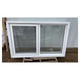 62" X 38.5" Triple Pane PVC Window