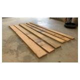 (6) Red Oak Boards 96L x 1-1/8Thick