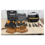 Bostitch Air Stapler & Nailer w/ Tool Bags