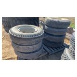 10.00-20 Truck Tractor Tires w/ Steel Rims