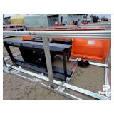 Skid Steer Q/C Blade with Ice scraper