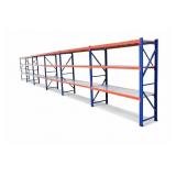 Unused 39ft Metal Storage Display Shelving