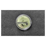 2011 Canoe 1/4 Ounce Silver Coin