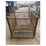 4'x4'x4' Metal Storage Bin
