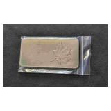 Five Ounce Titanium Bar