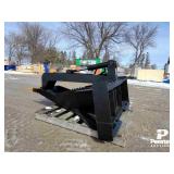 Skid Steer Q/C Stump Bucket with Grapple