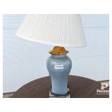 *Off-Site Lamp w/ Glass Base & Shade