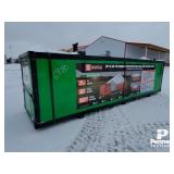 StanForge-ST3041CEF Container shelter w/endwall 30