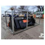 Skid Steer Q/C 3 in 1 Bucket / Plow