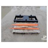 Skid Steer Q/C Bale Fork