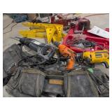 DeWalt Drill, Vises, Dremel, Roofer Brackets