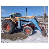 Case 830 Diesel Tractor c/w 660 Allied Loader