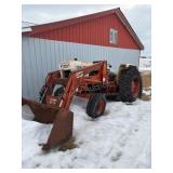 Case 1210 W/Loader Tractor