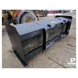 Unused Pabreak Skid Steer Q/C Snow Pusher