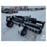 84' WIFO RA-84 Skid Steer Q/C Power Rake