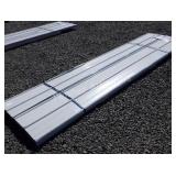 Unused 12ft White Metal Roof Panels