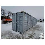 40' High Cube Shipping Container with 4 Side Doors
