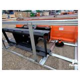 Skid Steer Q/C Blade with Ice scraper