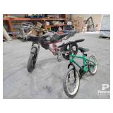 Childs Green Bike, Moto-Cross Style Bike