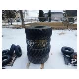 (4) Loader Tires