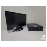 HP Pro Desk Computer Intel i3 w/LG 23' Monitor