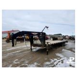 2020 30-FT H&H Flatdeck Trailer Tridem