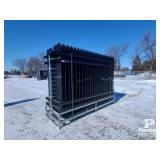Iron Fencing - 4 Rail (Black)