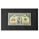 1923 Shinplaster Canadian Bill