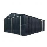 StanForge-MS1320B Metal Shed Garage 13' X 20'