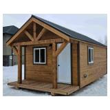 Unused 12ftX24ft Insulated Cabin on 6X6 Fir Skids