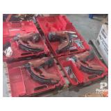 (4) Hilti GX120 Gas Actuated Cordless Nail Gun