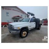 2001 Dodge Ram 2500 Pickup 4X4 w/Crane 8.0L, V10