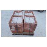 (32) Stackable Plastic Storage Tray