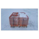 (32) Stackable Plastic Storage Tray