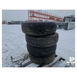 (4) 205/75R15 Trailer Rims & Tires