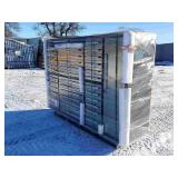 WB-7-35D-SS 7' Cabinet (35 Drawers) - Stainless