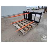 Skid Steer Q/C Bale Fork