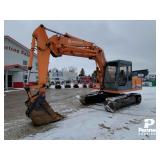 Hitachi EX100 Offset Boom Excavator