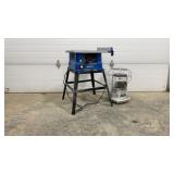 Mastercraft 10' Table Saw, Omni Radiant Heater