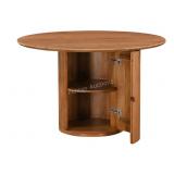 Wood Storage Dining Table Black (Unused)