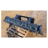 72' Skid Steer Q/C Land Ripper w Rake Scarifier