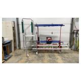 Badminton / Volley Ball Net w/ Ladder Step