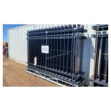 (20) Canex 7'x10' Wrought Iron Fence Panels