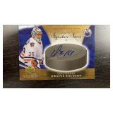 Authentic Autograph - Goaltender Dwayne Roloson -