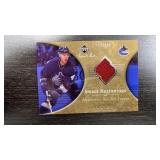 Authentic Rookie Jersey card - Luc Bourdon -