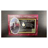 Canada's historic 20th Century Coins with Stamp -