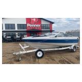 1988 Bayliner Ski & Fish Boat E Z Loader Trailer