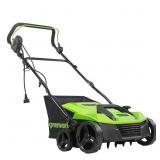 Greenworks 13A 14' Dethatcher & Scarifier Rt $300.